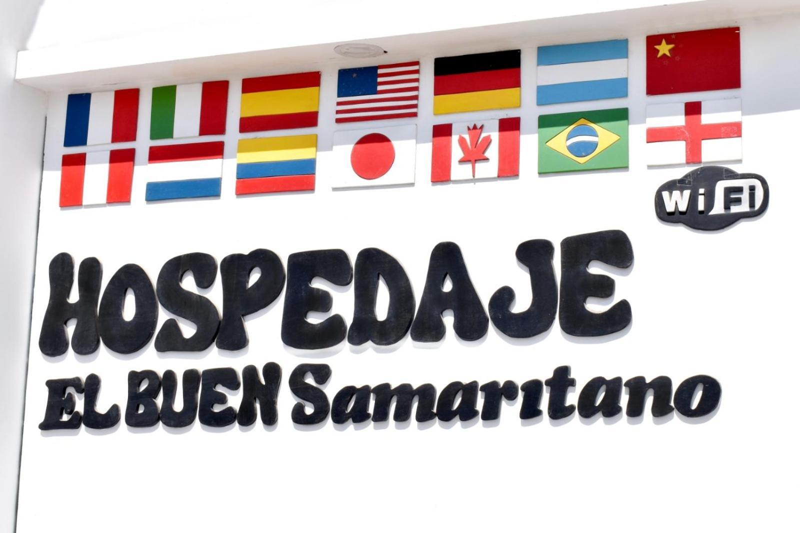 Hospedaje El Buen Samaritano パラカス エクステリア 写真