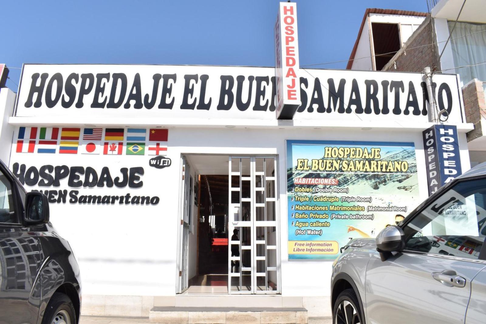 Hospedaje El Buen Samaritano パラカス エクステリア 写真